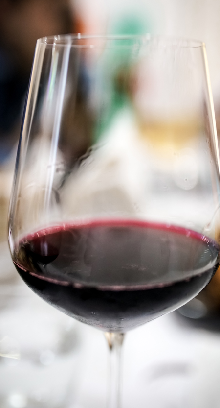 Glass of Wine; Italy